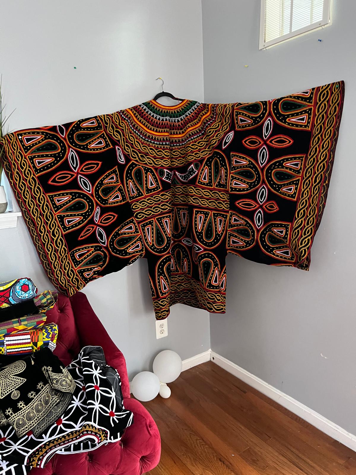 Multicolor Toghu Kingly Tunic view 2