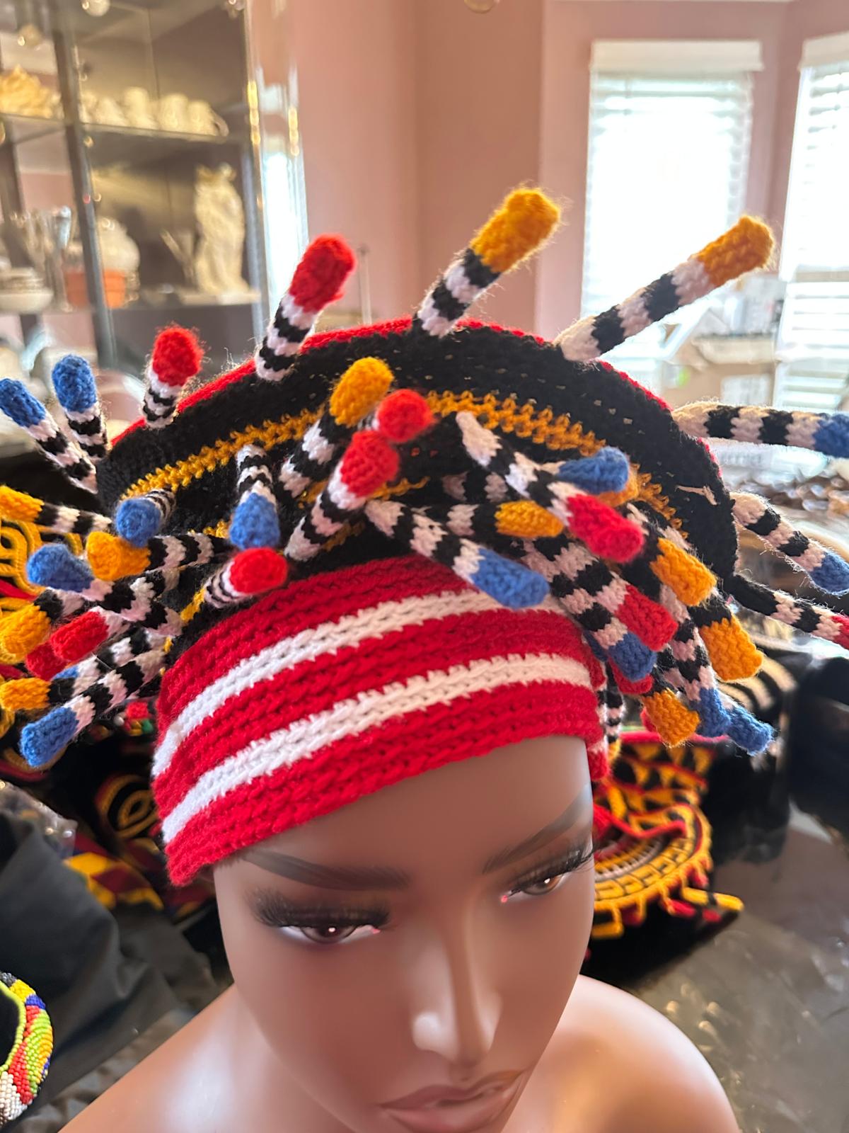 Porcupine Quill Chief Cap