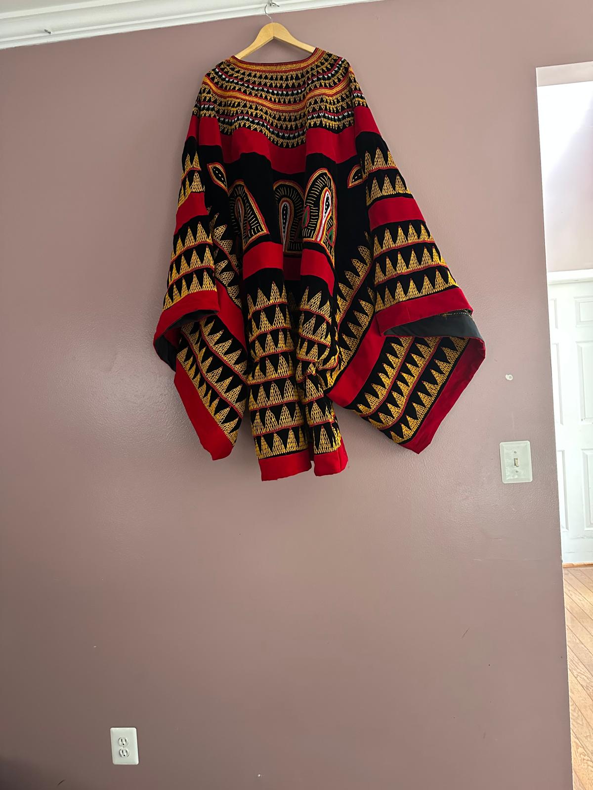 Atoghu Multicolor Stripe Boubou
